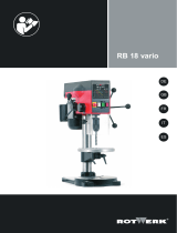 Rotwerk RB 18 vario Manual de usuario