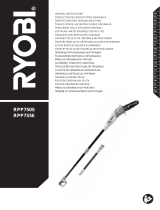 Ryobi RPP755E 25cm 750w El manual del propietario