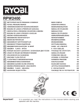 Ryobi RPW2400 El manual del propietario