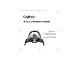Saitek 4 in 1 Vibration Wheel Manual de usuario