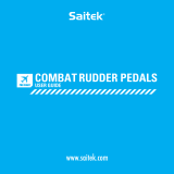 Saitek Pro Flight Combat Rudder Pedals Manual de usuario