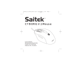 Saitek CYBORG V.1 MOUSE Manual de usuario