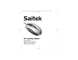 Saitek PC Gaming Mouse El manual del propietario