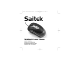 Saitek Laser Mouse Manual de usuario