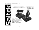 Saitek X45 DIGITALJOYSTICK AND THROTTLE Manual de usuario