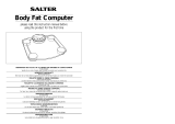 Salter Housewares Body Fat Computer Manual de usuario