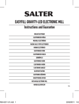 Salter Housewares Coffee Grinder 7604-0211-01 Manual de usuario