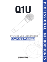 Samson Q1U Manual de usuario