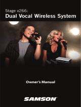 Samson Stage 266: Dual Handheld Wireless System Manual de usuario