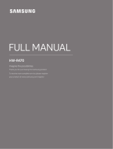 Samsung HW-R470 Manual de usuario