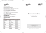 Samsung LE19R7 Manual de usuario