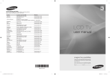 Samsung LE40A330 Manual de usuario