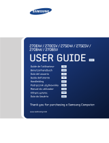 Samsung NP300E5V-EXP Manual de usuario