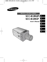 Samsung SCC-B1091P Manual de usuario