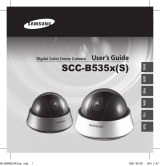 Samsung SCC-B535x(S) Manual de usuario