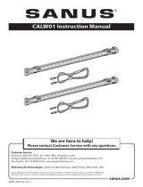 Sanus CALW01 Guía de instalación
