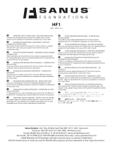 Sanus HF1 Manual de usuario