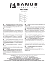 Sanus Sanus Natural AV Foundations NFAV230 Manual de usuario
