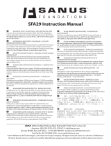 Sanus SFA29 Guía de instalación