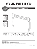 Sanus VLT14 Manual de usuario