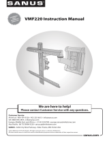 Sanus VMF220 Guía de instalación