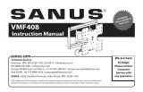 Sanus VMF408 Manual de usuario