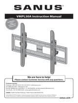 Sanus VMPL50AB1 Manual de usuario