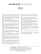 Sanus Systems ML22 Manual de usuario