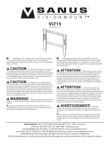Sanus Systems VLT15 El manual del propietario