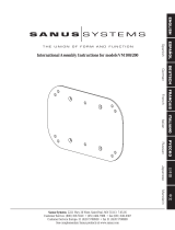 Sanus VM100/200 Manual de usuario