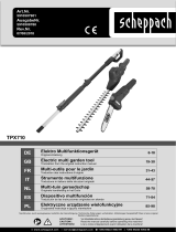 Scheppach TPX710 Manual de usuario