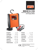 Schumacher Bahco BBCE12-15S Automatic Battery Charger with Supply Mode El manual del propietario