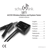 Schumacher Electric SBT1 International Wireless 6V/12V Battery and 12V/24V System Tester El manual del propietario