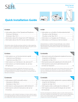 SEH PS112 Print Server Guía de instalación