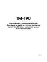 Seiko TM-T90 Manual de usuario