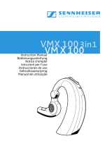 Sennheiser  VMX 100 Manual de usuario
