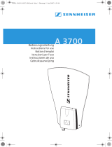 Sennheiser A 3700 Manual de usuario