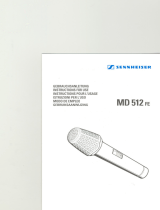 Sennheiser MD 512 FE Manual de usuario