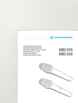 Sennheiser MD 516 Manual de usuario