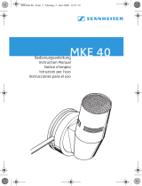 Sennheiser MKE 40-1053 Manual de usuario