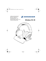 Sennheiser RS45 Manual de usuario