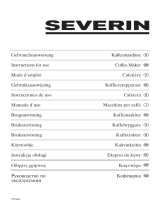 SEVERIN Café Caprice KA 5700 El manual del propietario