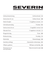 SEVERIN Cabinet freezer El manual del propietario