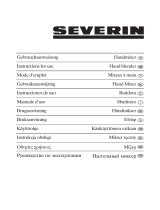 SEVERIN HM 3823 Instrucciones de operación