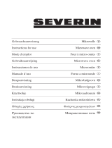 SEVERIN MW 7845 - FOUR A MICRO-ONDES El manual del propietario