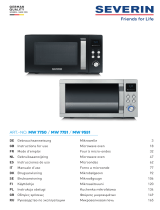 SEVERIN MW 7754 El manual del propietario