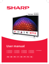 Sharp LC-40CFG6021E Manual de usuario