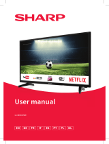 Sharp LC-40UG7252E Manual de usuario