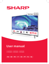 Sharp LC-55CUG8462ES Manual de usuario