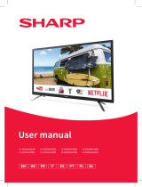 Sharp LC-24CHG6132EM Manual de usuario